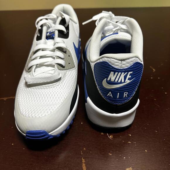 Nike Air Max 90 Golf  Nike Air Max 90 G TB Men\'s Size 13 Golf Shoes Royal Blue White DX5999-141 no box